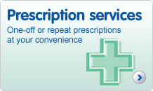 Prescription services: One-off or repeat prescriptions at your convenience